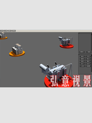 電力設(shè)備潮流積木式搭建VR平臺(tái)